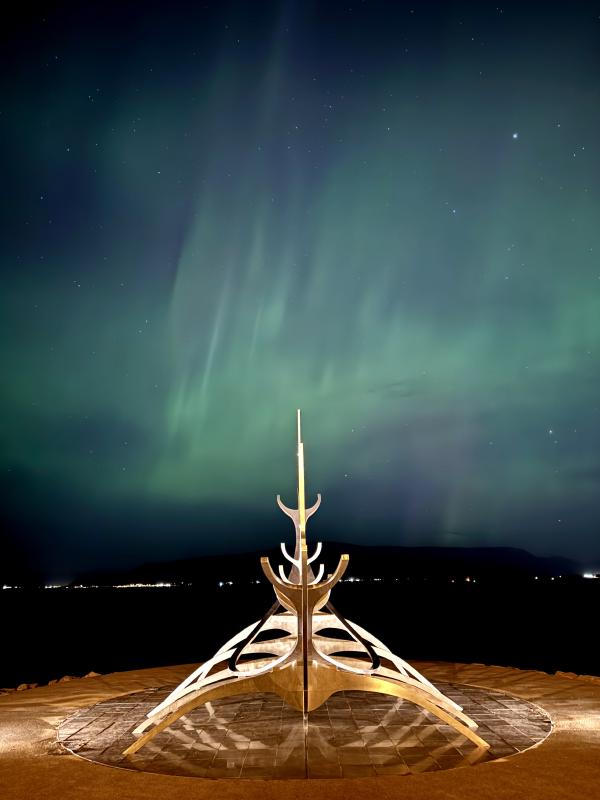 Solfar and the Aurora